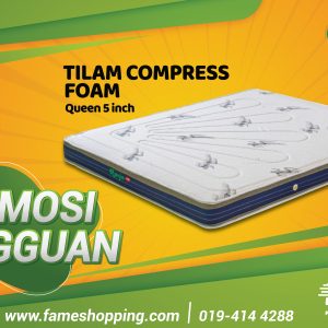 TILAM COMPRESS FOAM (Queen 5 inch)