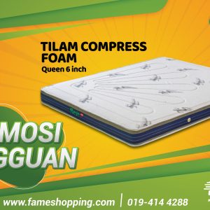 TILAM COMPRESS FOAM (Queen 6 inch)