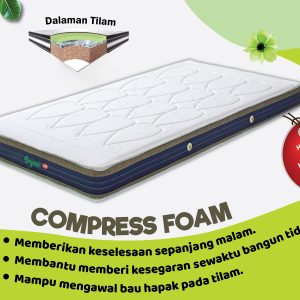 Compress Foam Single 6 Inch