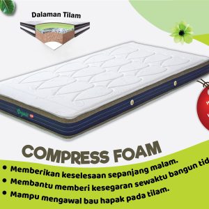 Compress Foam Single 8 Inch