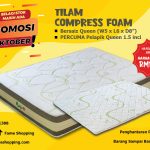 TILAM COMPRESS FOAM PERCUMA PELAPIK QUEEN